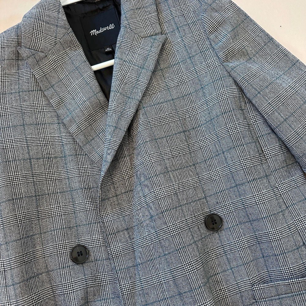 Madewell Plaid Blazer